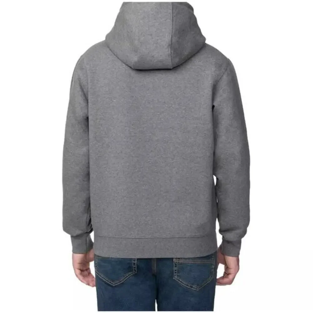 CAT Men’s Sweatshirt Kangaroo Pocket Adjustable Hood, Gray Large‎